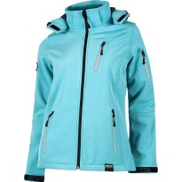 Veste Workshell multipoches pour femme avec capuche - Workteam