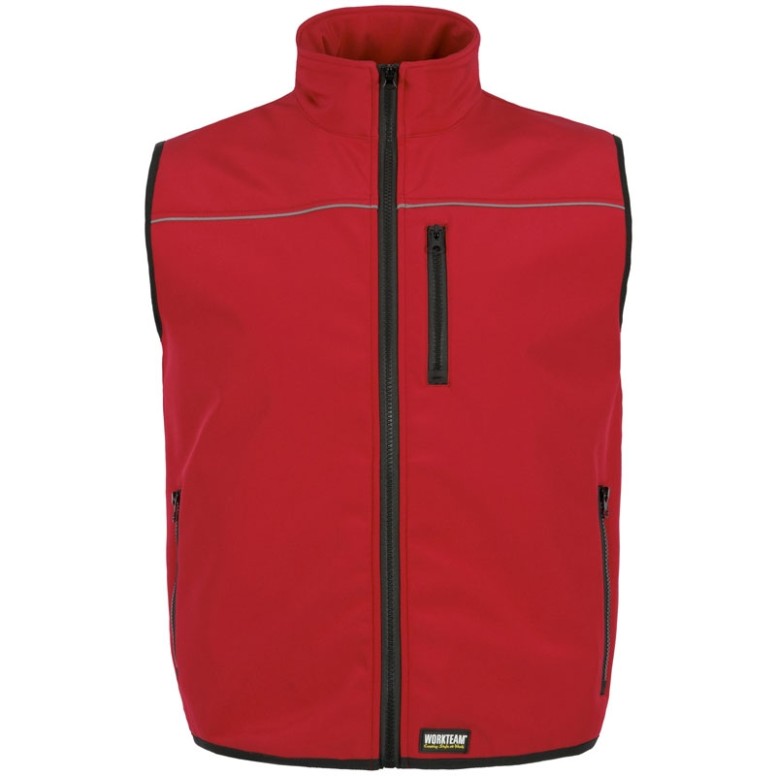 Gilet Workshell d'hiver à poches multiples avec...