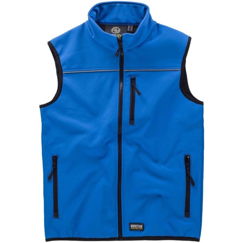 Gilet Workshell d'hiver à poches multiples avec...