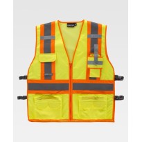 Gilet Haute Visibilité avec Fermeture Éclair et Poches... 2
