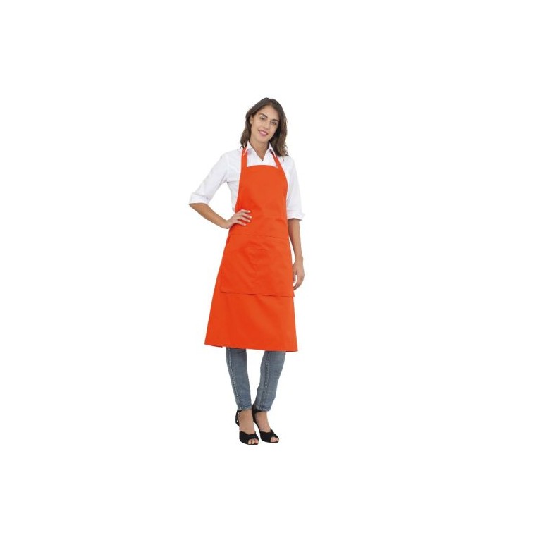 Tablier à bavette unisexe Ash Siggi Horeca -...