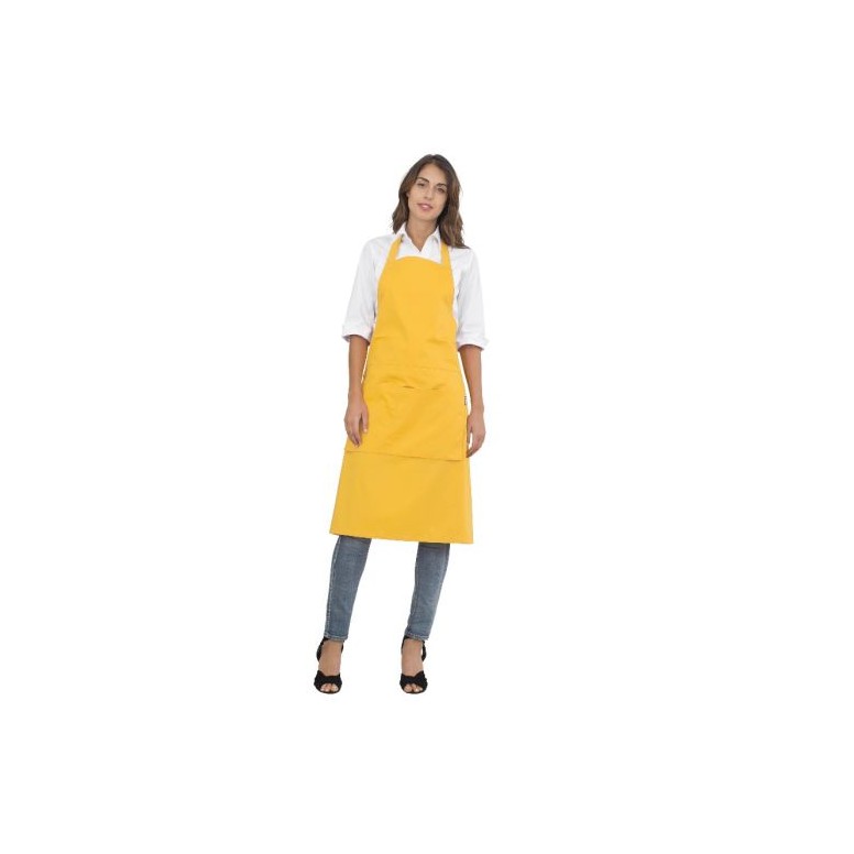 Tablier à bavette unisexe Ash Siggi Horeca -...