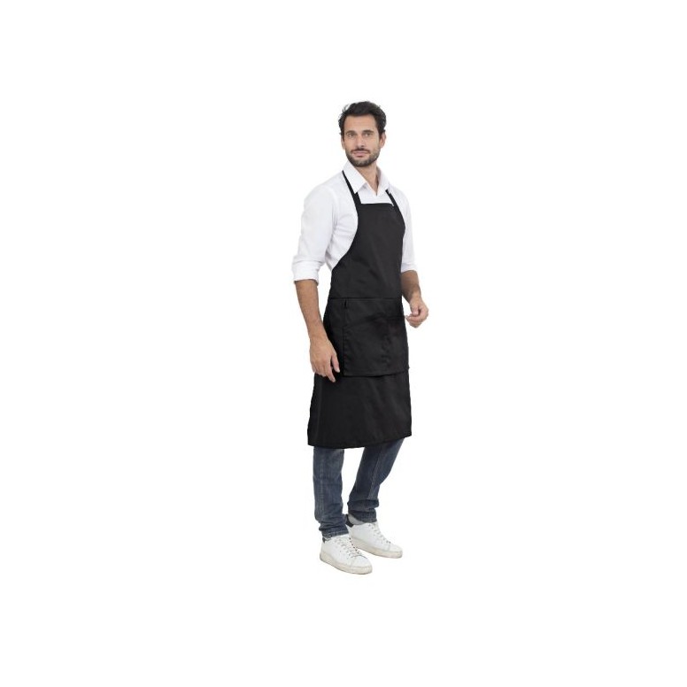 Tablier à bavette unisexe Ash Siggi Horeca -...