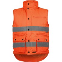 Gilet Haute Visibilité en Polyester 100% Rembourré -...