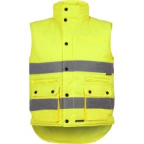 Gilet Haute Visibilité en Polyester 100% Rembourré -... 2