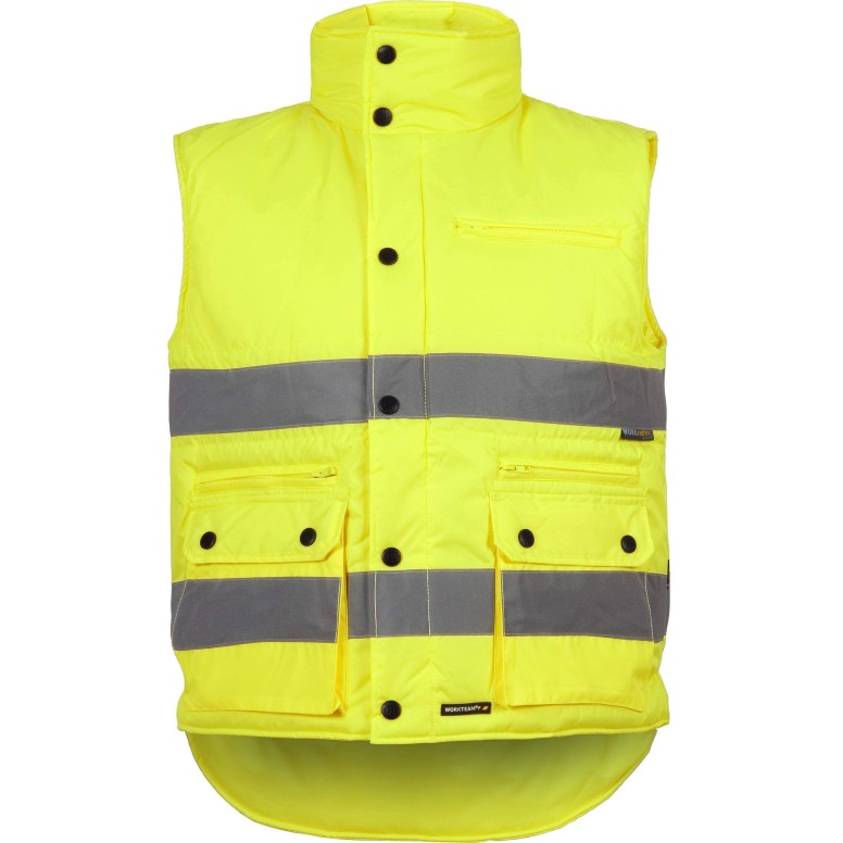 Gilet Haute Visibilité en Polyester 100%...