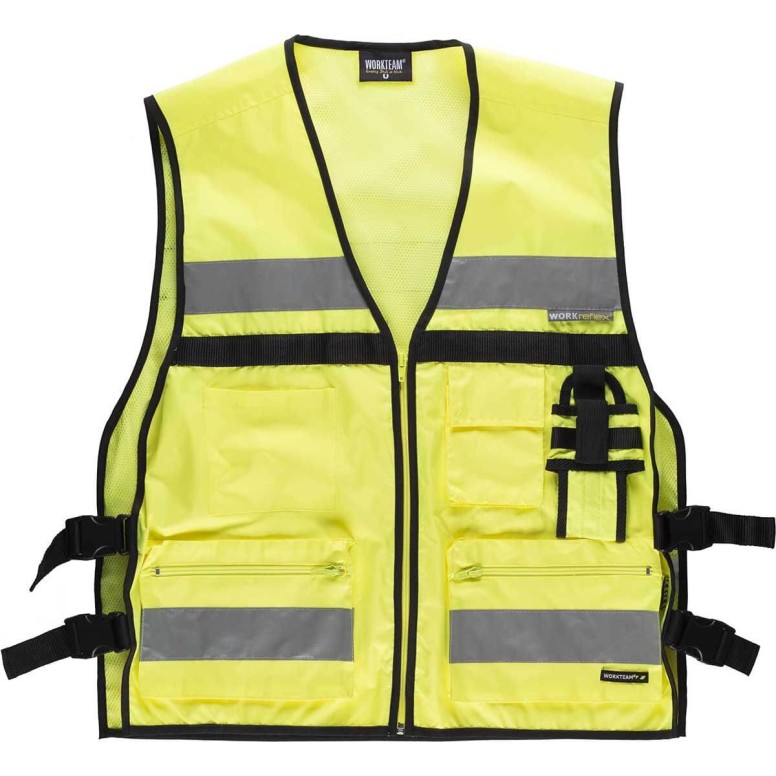 GILET de travail Combi HAUTE VISIBILITÉ...