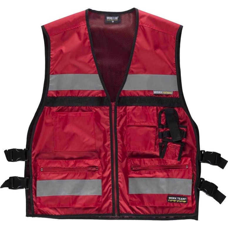 GILET de travail Combi HAUTE VISIBILITÉ...