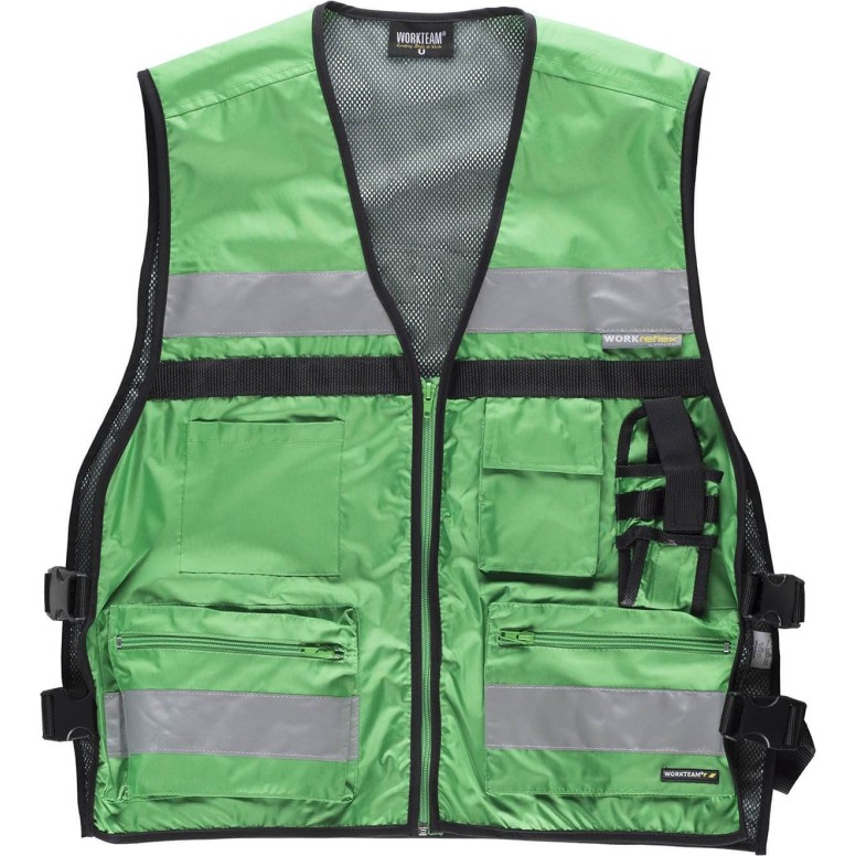 GILET de travail Combi HAUTE VISIBILITÉ...