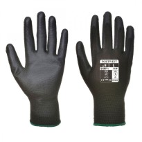 Gants de travail enduits de polyuréthane avec un support en nylon