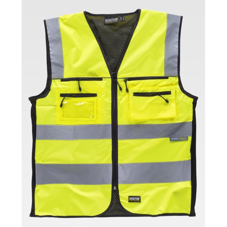Gilet de travail combiné haute visibilité C2901...