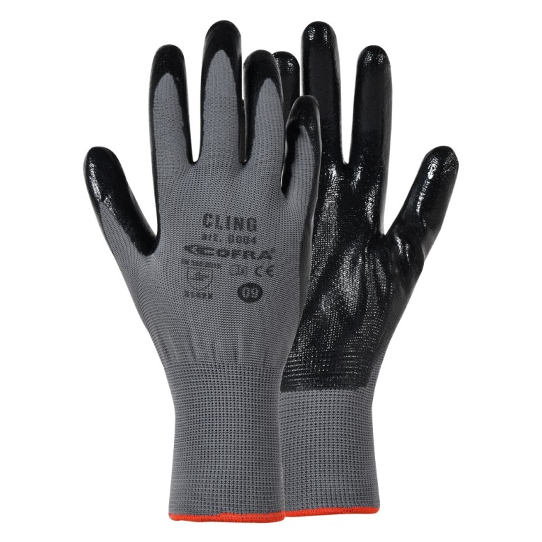 Gants de travail Cofra Cling en Nitrile G004-DD00
