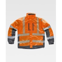 Manteau de travail rembourré haute visibilité S9261 -... 2