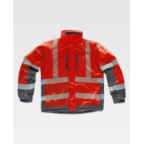 Manteau de travail rembourré haute visibilité S9262 -...