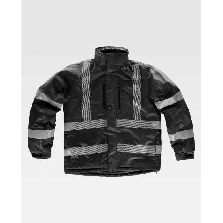 Veste de travail rembourrée haute visibilité...