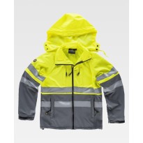 Veste de travail en Workshell extensible haute visibilité S9525 - Workteam