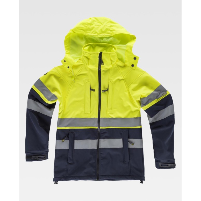 Veste de travail en Workshell extensible haute...
