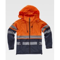 Veste de travail en Workshell extensible haute visibilité S9525 - Workteam