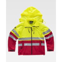 Veste de travail en Workshell extensible haute visibilité S9525 - Workteam