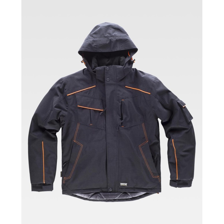 Veste de travail rembourrée imperméable S1150 -...