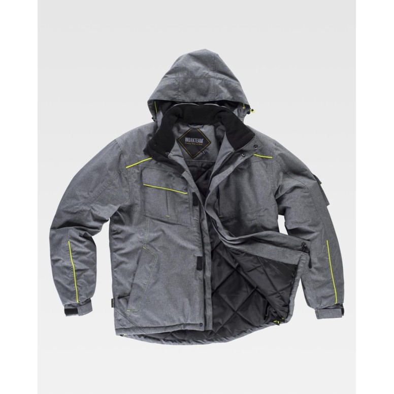 Veste de travail rembourrée imperméable S1150 -...