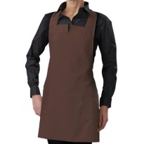 Tablier pour femme avec bavette Aurora Horeca Siggi, arrivant jusqu'aux genoux - 28PZ0345/00-0111