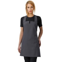 Tablier pour femme avec bavette Aurora Horeca Siggi, arrivant jusqu'aux genoux - 28PZ0345/00-0111