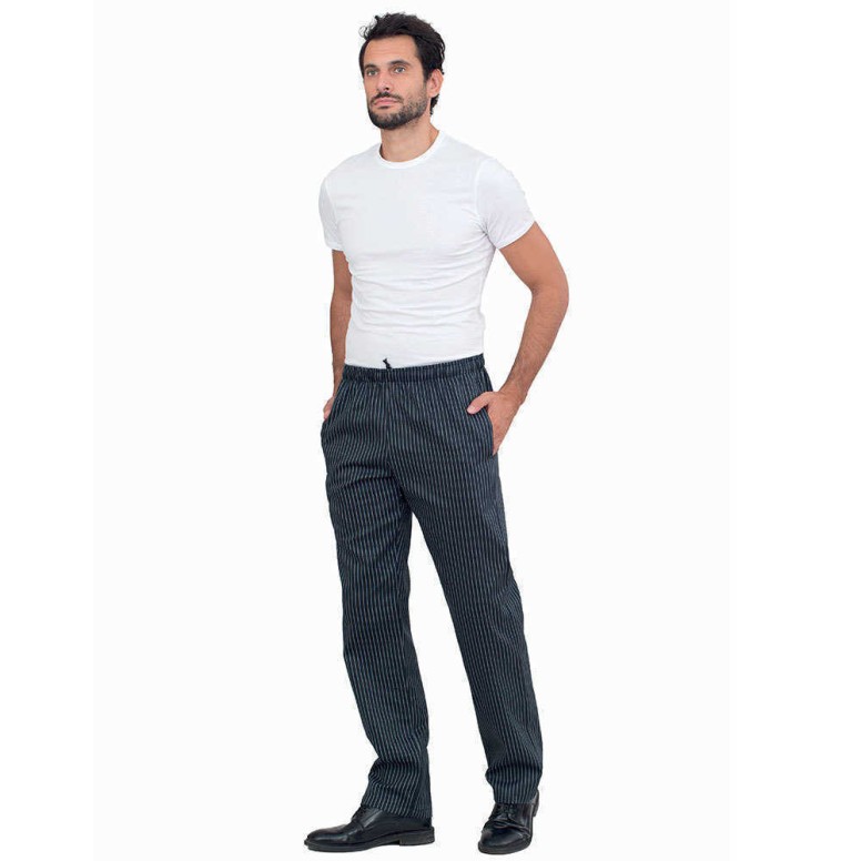Pantalons de chef unisexes 100 % coton Step One...
