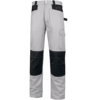 Pantalons de travail à poches multiples avec renforts arrière et protection des genoux - Workteam