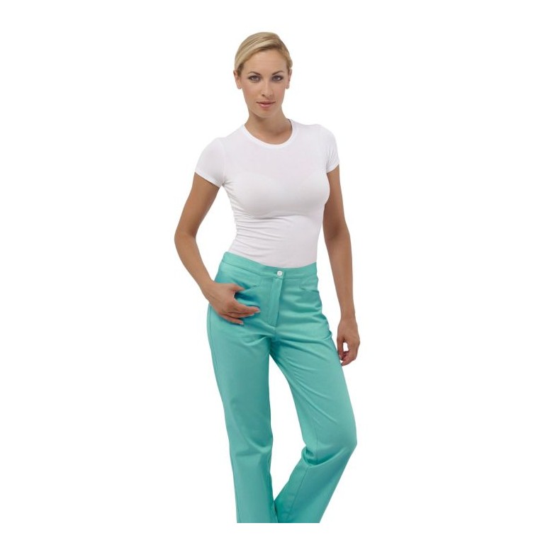 Pantalons femme 100 % coton Sky Dr.Blue Siggi -...