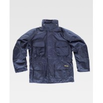 Parka de travail avec doublure en polaire imperméable...