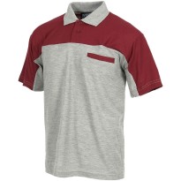 Polo en tissu piqué à manches courtes combinée - Workteam