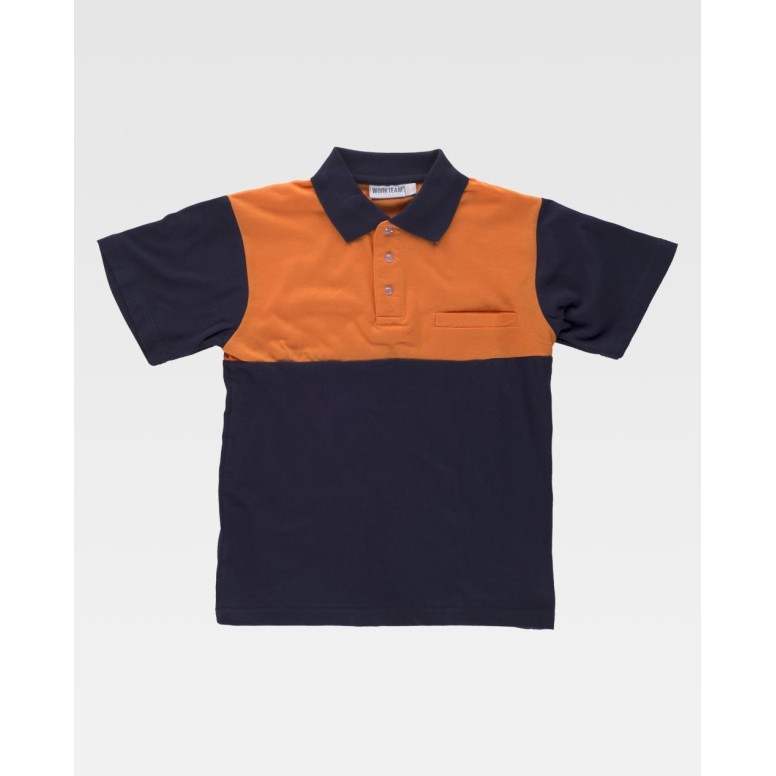 Polo de travail 100% coton haute visibilité...