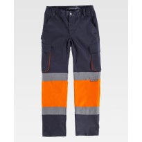 Pantalon de travail bicolore haute visibilité C3218 - Workteam