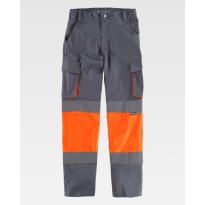 Pantalon de travail bicolore haute visibilité C3218 - Workteam