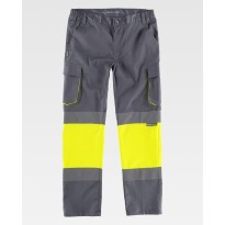 Pantalon de travail bicolore haute visibilité C3218 - Workteam