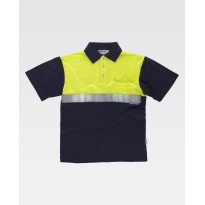 Polo de travail 100% coton haute visibilité C3841 - Workteam