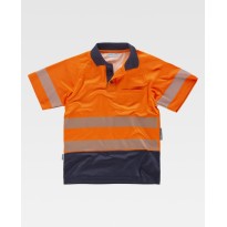 Polo de travail combinée haute visibilité C3895 - Workteam 2