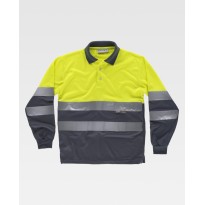 Polo de travail combinée haute visibilité C3870 - Workteam 2