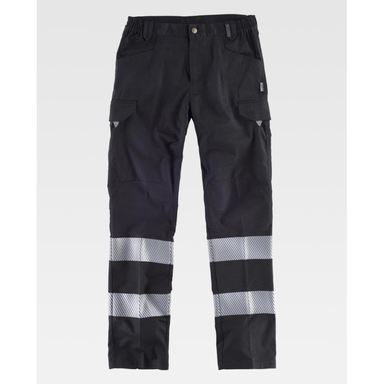 Pantalon de travail avec bandes réfléchissantes...