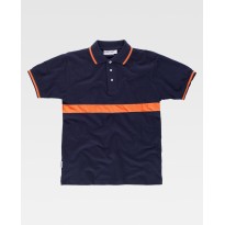 Polo de travail à manches courtes combinée C3850 - Workteam