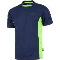 T-shirt à manches courtes haute visibilité combinée - Workteam