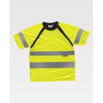 T-shirt de travail combinée haute visibilité C2941 -...