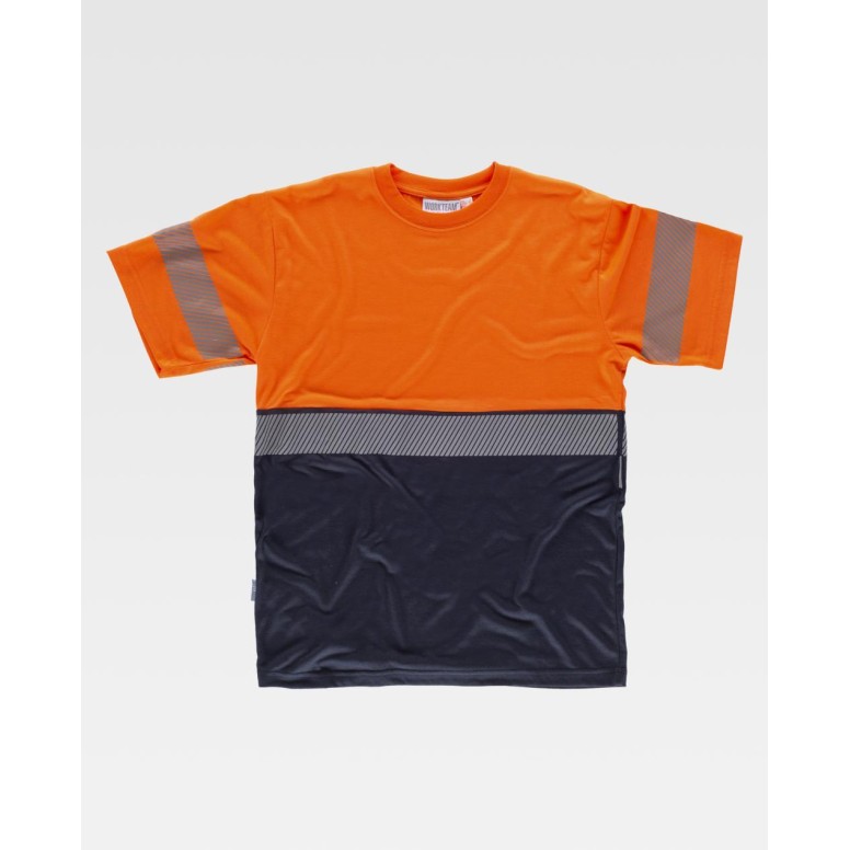 T-shirt de travail M/C haute visibilité...