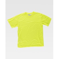 T-shirt de travail à manches courtes haute visibilité... 2