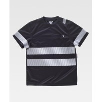 T-shirt de travail à manches courtes haute visibilité...