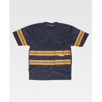 T-shirt de travail à manches courtes avec bandes C3936 - Workteam