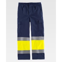 Pantalon de travail d'hiver multifonctions à haute visibilité C4028 - Workteam