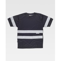 T-shirt de travail à manches courtes avec bandes C3939 - Workteam