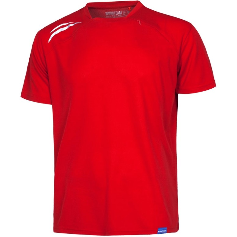 T-shirt col rond à manches courtes - Workteam